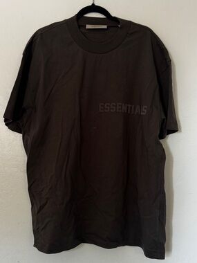 Fear of God Essentials Oversized Plum T-Shirt
